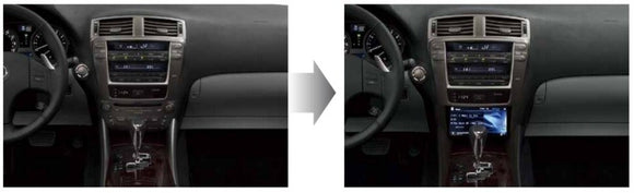Beat-Sonic SLX-140L Lexus IS 250, IS 350, IS-F Double DIN Kit Integration Adapter Kit (Without NAV) - Beat-Sonic USA