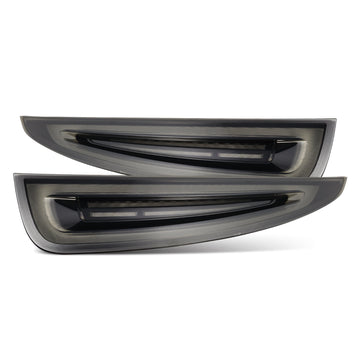 Buy black-smoke AlphaRex Premium LED Tail Lights for 2012-2016 Porsche 911 (991.1)