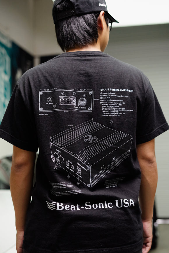 Beat-Sonic USA ENA-3 Amplifier T-Shirt