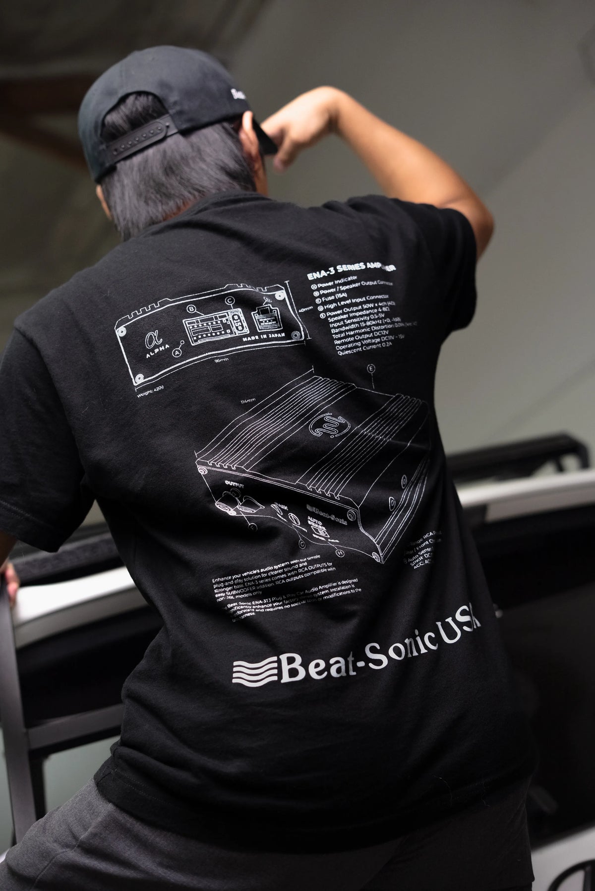 Beat-Sonic ENA-3 Amplifier T-Shirt Limited Edition | Beat-Sonic USA