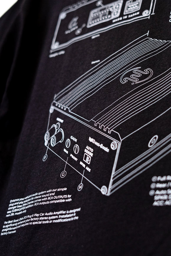 Beat-Sonic USA ENA-3 Amplifier T-Shirt