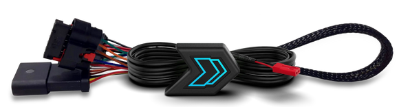 ShiftPower SP80 OEM-style wiring harness and pedal connector for Mercedes-Benz vehicles, plug-and-play installation, no cutting required