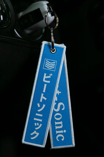 Buy blue Beat-Sonic USA Flight Tag Keychain