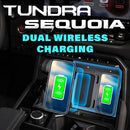 Dual Wireless Phone Charger for 2022+ Toyota Tundra & 2023+ Toyota Sequoia-1