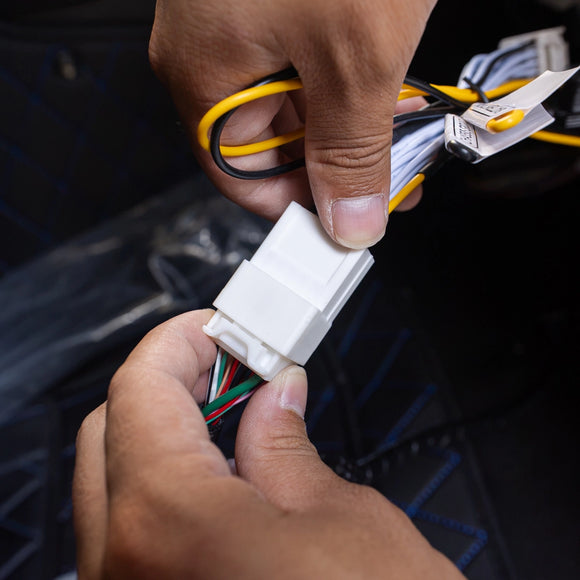 Plug & Play Power Seat Cable Harness for Active Subwoofer - Toyota & Lexus | Beat-Sonic EAZ-C02