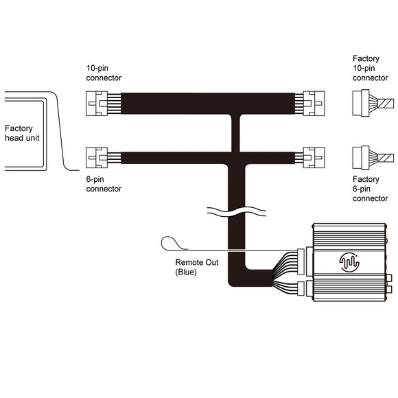 Beat-Sonic ENA-3S1 Plug and Play Amplifier Kit for Subaru Models, BRZ Toyota GR86