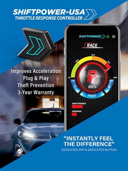 Mobile product lineup banner shiftpower 450 x 600