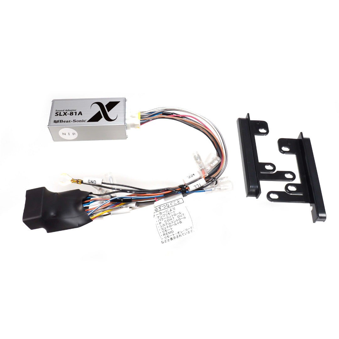 Beat-Sonic SLX-81A Stereo Replacement Adapter for 2003-2009 Lexus GX 470 Models without Factory Navigation and without Mark Levinson.