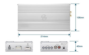 Beat-Sonic Encore Sigma amplifier, eight channel Class AB with independent gain controls and RCA output