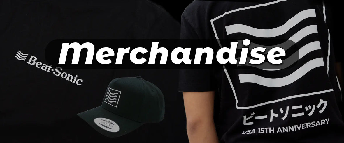 Beat-Sonic USA's Merchandise, Shirts, Hats, Stickers, Memorabilia, Keychains, and more.
