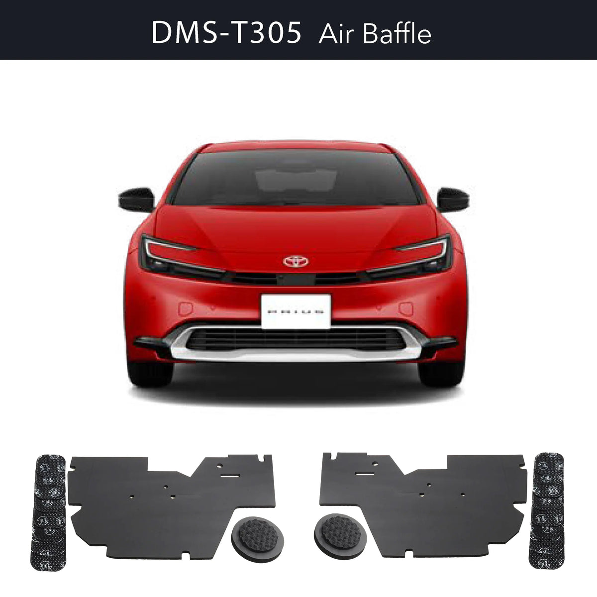 SUNNY　カートリッジDM3 Beat-Sonic DMS-T305 Sound Deadening Kit for 2023+ Prius | Beat