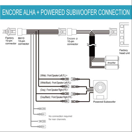 Beat-Sonic BH10 SPEAKER HARNESS FOR TOYOTA 10-PIN CONNECTOR - 0