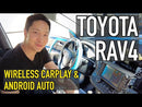 TAV-CB2W wireless CarPlay and Android Auto installation on a 2014-2018 Toyota RAV4