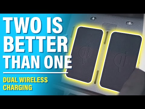 Dual Wireless Phone Charger for 2022+ Toyota Tundra & 2023+ Toyota Sequoia - 0
