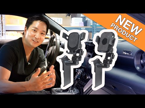 Beat-Sonic BSA63 Wireless Charging Smartphone Holder Kit for 2022+ Toyota GR86 and Subaru BRZ-3