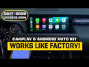 LGVIF-CB5W Lexus approved wireless Apple CarPlay and Android Auto on a 2017-2020 Lexus IS 200t