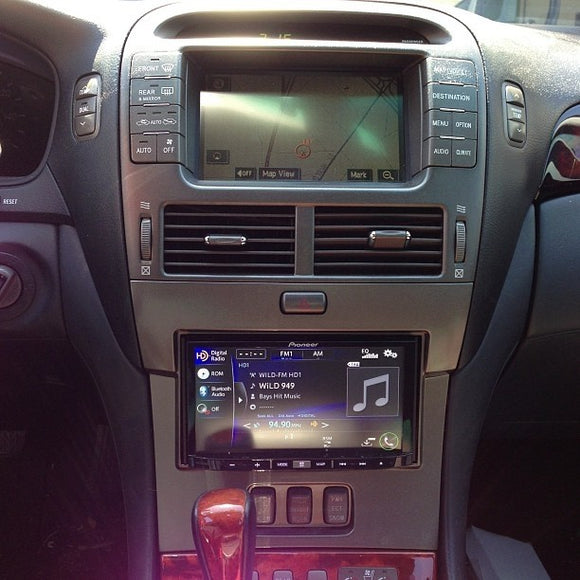 Beat-Sonic MVA-23L Stereo Replacement Kit for 2001-2003 Lexus LS 430 with factory navigation - Beat-Sonic USA